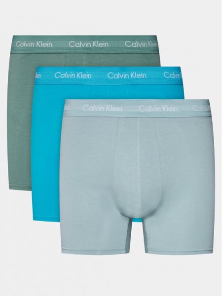 Bokserki slim fit Calvin Klein Underwear błękitne