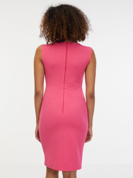 Pouzdrové šaty Orsay růžové