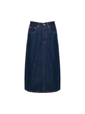 Niebieska spódnica jeansowa Mm6 Maison Margiela