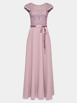 Вечерна рокля Swing розово