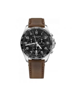 Brązowy zegarek Victorinox