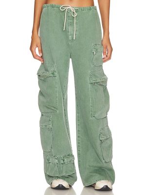 Pantalones Grlfrnd verde