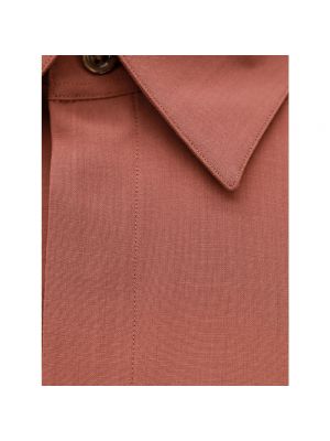 Camisa con botones de lana Pt Torino rosa