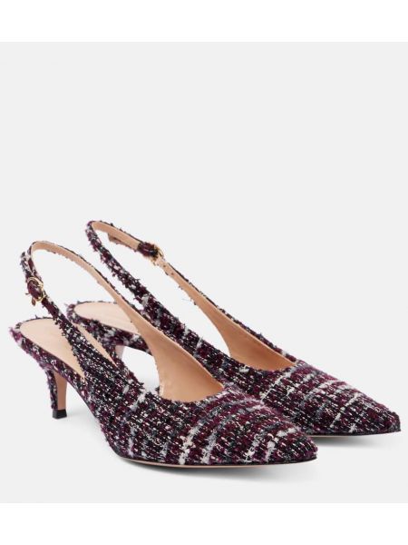 Slingback pumps Gianvito Rossi bourgogne