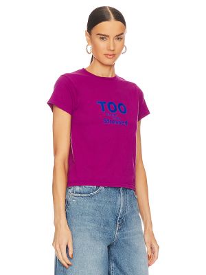 T-shirt Guizio violet