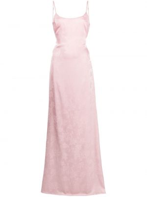Макси рокля Reformation розово