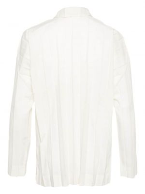 Plisovaná košile Homme Plissé Issey Miyake bílá