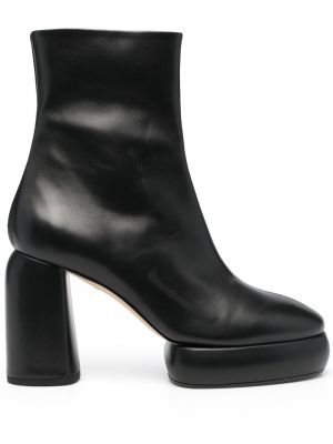 Ankle boots na obcasie Aeyde czarne