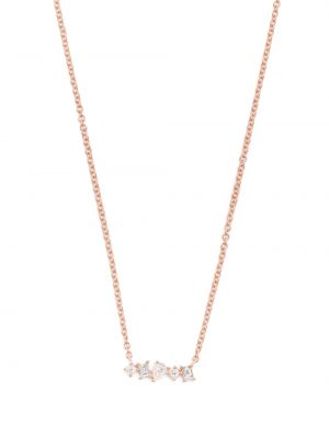 Ogrlica iz rožnatega zlata Ef Collection