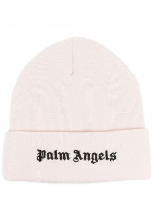 Памучна шапка бродирана Palm Angels