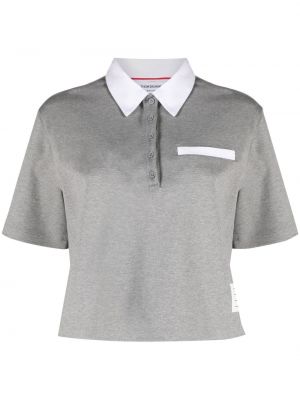 Polo krekls Thom Browne pelēks