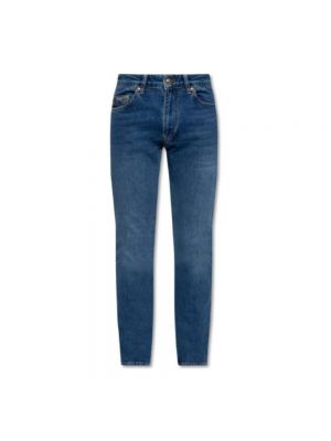 Slim fit skinny jeans Versace Jeans Couture blau