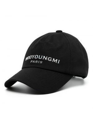 Kepurė su snapeliu Wooyoungmi juoda