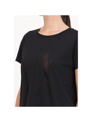 Camiseta transparente Armani Exchange negro