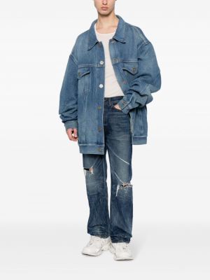 Jeansjacke aus baumwoll Doublet blau