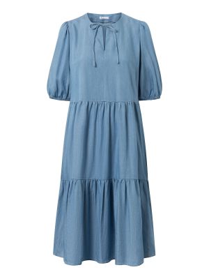 Φόρεμα Knowledgecotton Apparel μπλε