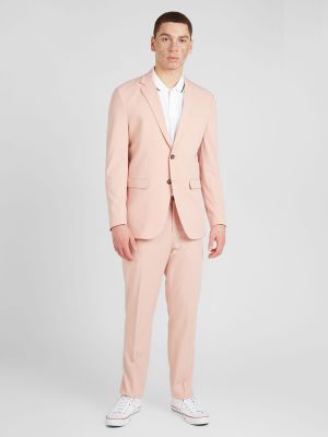 Oblek Selected Homme ružová