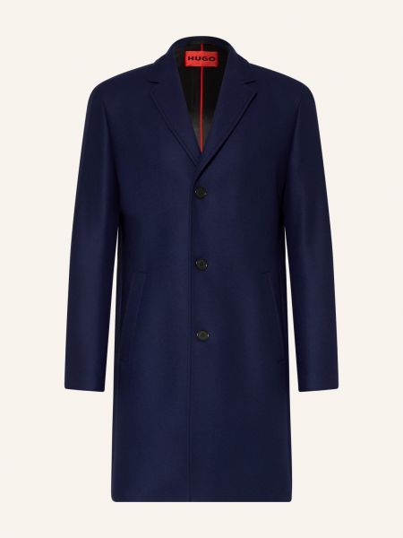 Vlněný kabát Hugo modrý