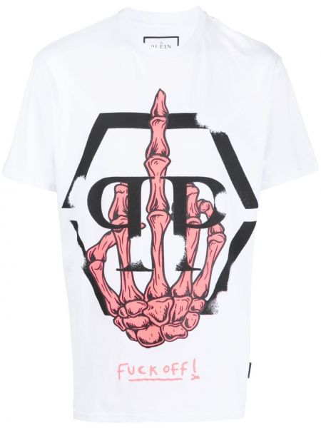 T-shirt Philipp Plein blanc