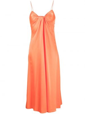 Μίντι φόρεμα Rosetta Getty πορτοκαλί