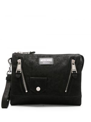 Чанта тип „портмоне“ от набук Moschino
