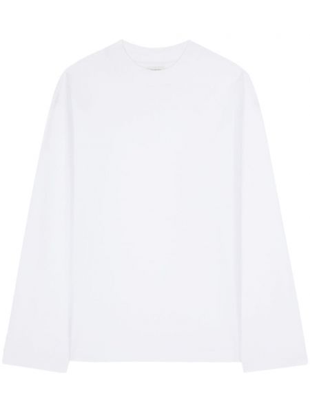 Langærmet t-shirt Dries Van Noten hvid