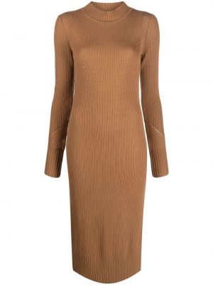 Strikket dress Patrizia Pepe brun