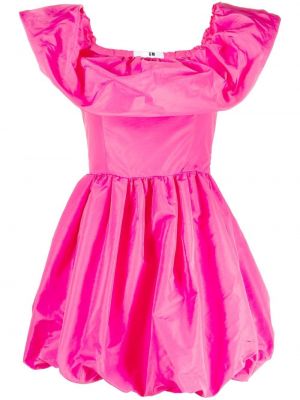 Šaty s volány Msgm růžové