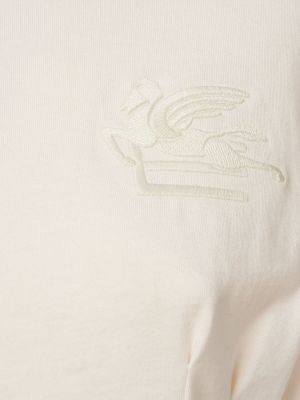 Jersey pamut póló Etro fehér