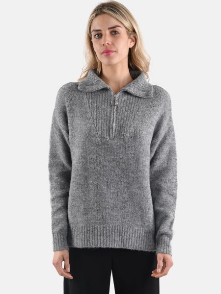 Вязаный свитер Sisters Point, grey mel