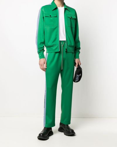 Pantalones de chándal con cordones Viktor & Rolf verde