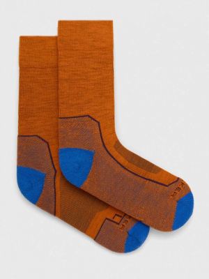 Merino gyapjú zokni Icebreaker narancsszínű