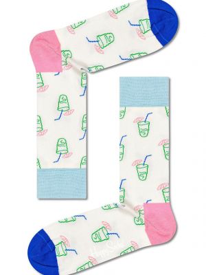 Шкарпетки Happy Socks, бежеві