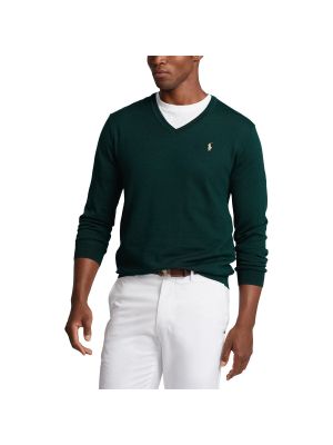 Jersey con escote v de tela jersey Polo Golf Ralph Lauren azul
