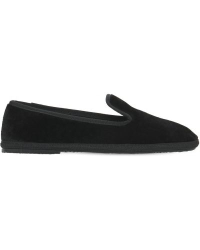 Pantofi loafer de catifea Sentier negru