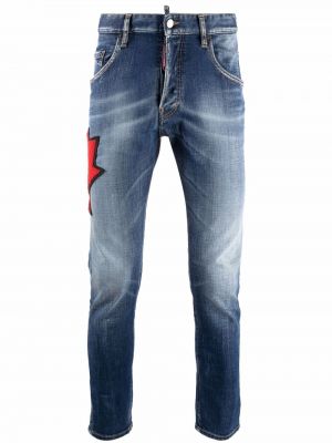 Jeans med normal passform Dsquared2 blå