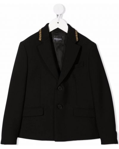 Blazer for piger Versace Kids sort