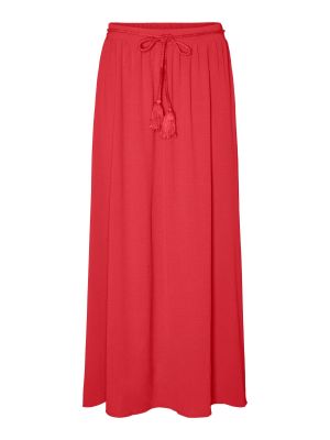Maksi suknja Vero Moda crvena