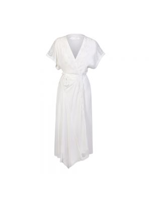 Sukienka mini koronkowa Iro biała