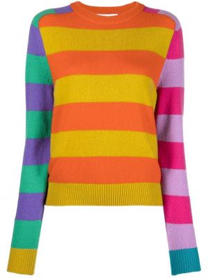 Pleten pulover Moschino rumena