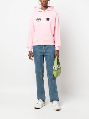Kapučdžemperis Chiara Ferragni rozā