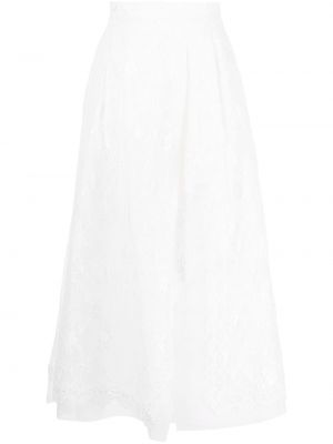 Spódnica asymetryczna drapowana Shiatzy Chen biała