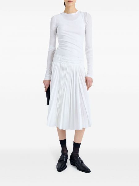 Spódnica plisowana Proenza Schouler biała