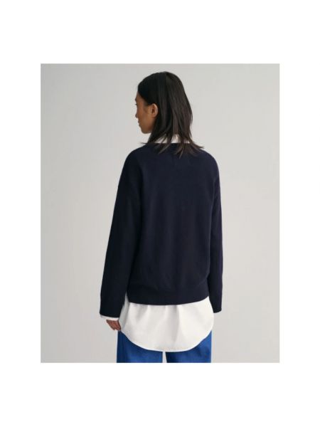 Suéter de lana Gant azul