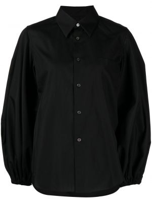 Памучна риза Comme Des Garçons черно