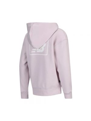 Sweter New Balance fioletowy