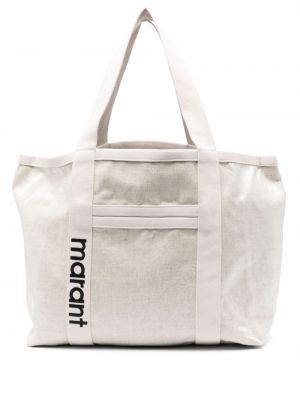 Nákupná taška s výšivkou Isabel Marant