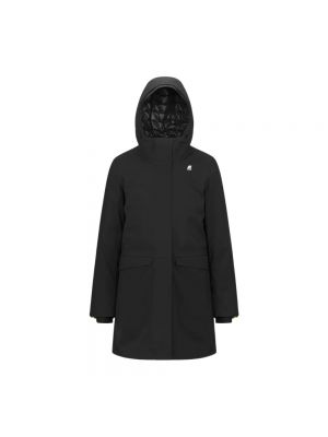 Płaszcz zimowy K-way czarny