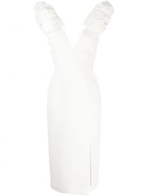 Мини рокля Rebecca Vallance бяло