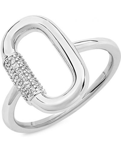 Anello Sterling Forever, bianco